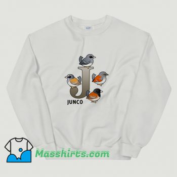 J Is For Junco Bird Lover Sweatshirt