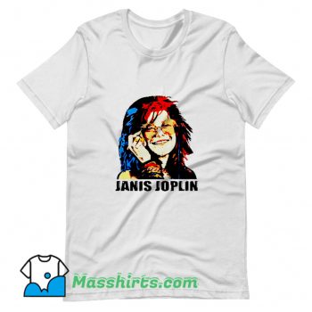 Janis Joplin American Singer T Shirt Design