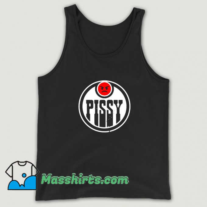 New Pissy Angry Black Tank Top