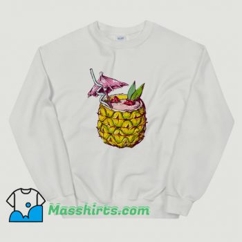 Pineapple Drink Summer Sweatshirt