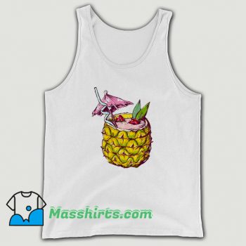 Pineapple Drink Summer Tank Top