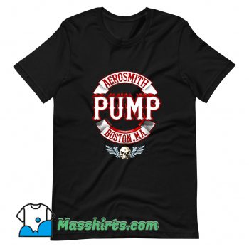 Best Aerosmith Pump Bostan Ma Skull T Shirt Design