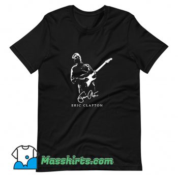 Best Eric Clapton Rock Blues Music T Shirt Design