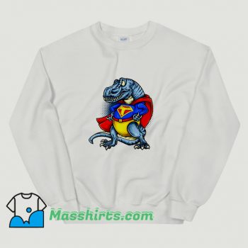 Best T Rex Dinosaur Superhero Sweatshirt