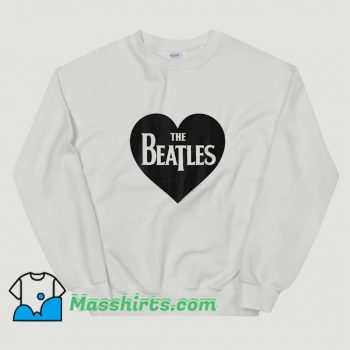 Cheap The Beatles Love Heart Sweatshirt