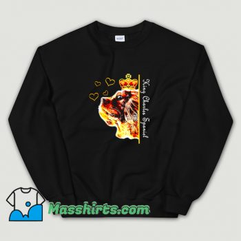 Cool Cavalier King Charles Spaniel Sweatshirt