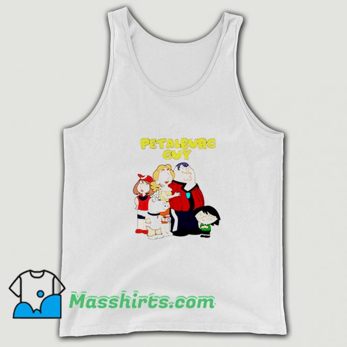 Family Petalburg Guy Cartoon Tank Top