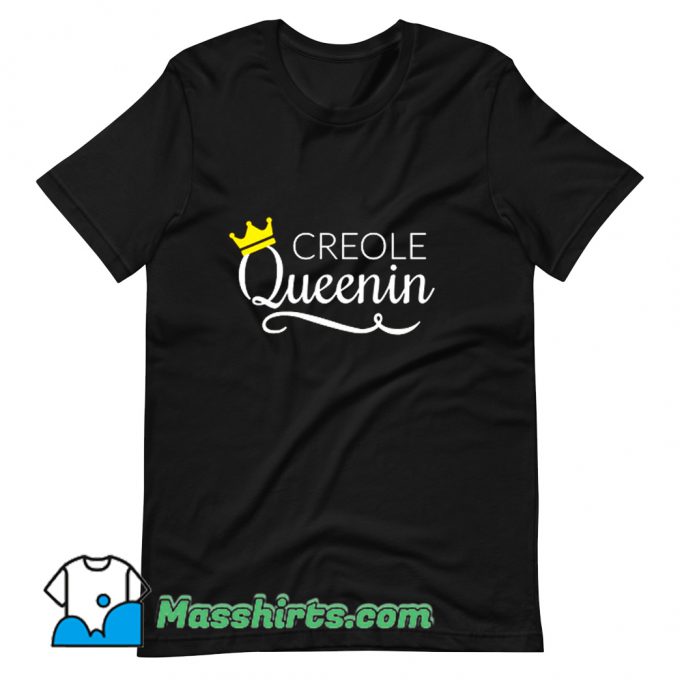 New Creole Queen Pride Crown T Shirt Design