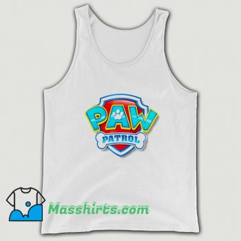 New Paw Patrol 3D Logo Tank Top