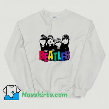 New The Beatles Colorful Music Sweatshirt