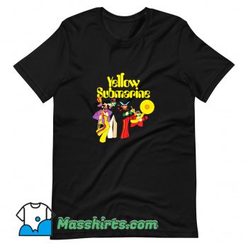 New The Beatles Yellow Submarine Band T Shirt Design