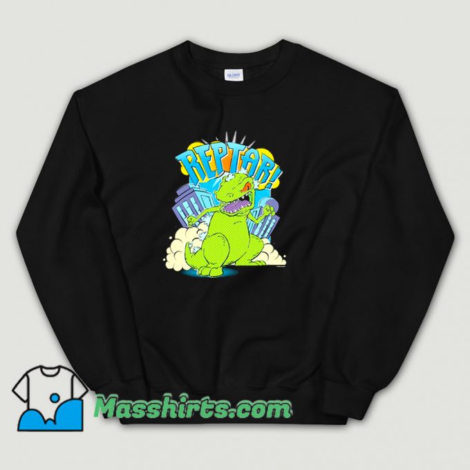 Rugrats Reptar Stomp Sweatshirt On Sale