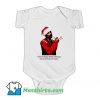 Snoop Dogg Christmas Baby Onesie