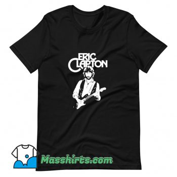 Vintage Eric Clapton Retro Logo T Shirt Design