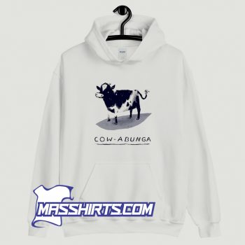 Awesome Cow Abunga Cow Cowabunga Hoodie Streetwear