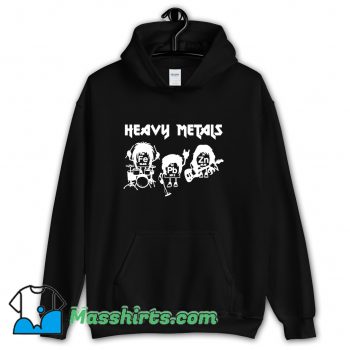 Awesome Heavy Metals Chemist Elements Periodic Table Hoodie Streetwear