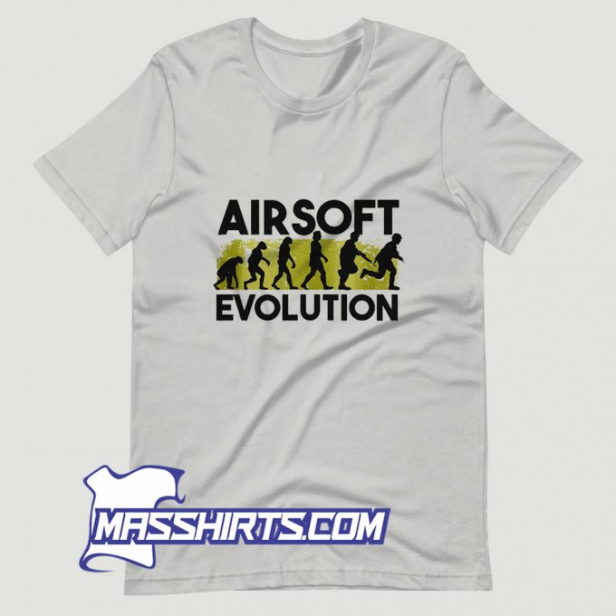 Cheap Airsoft Evolution Player Art T Shirt Design