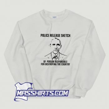 Cool Police Release Sketch Of Person Responsible Sweatshirt