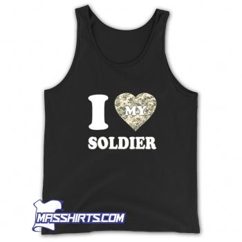 I Love My Soldier Military Classic Tank Top