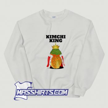 Vintage Kimchi King Food Korean Kimchi Sweatshirt