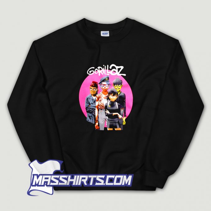 Gorillaz Humanz Group Sweatshirt