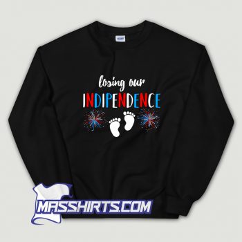 4Th Of July Pregnancy Announcement Sweatshirt On Sale