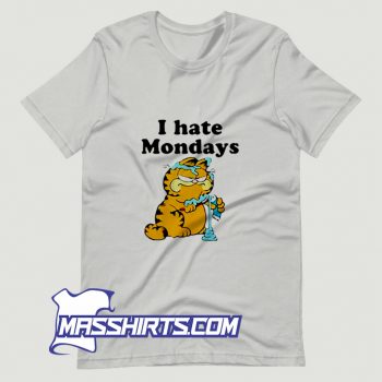 Awesome Garfield I Hate Mondays T Shirt Design