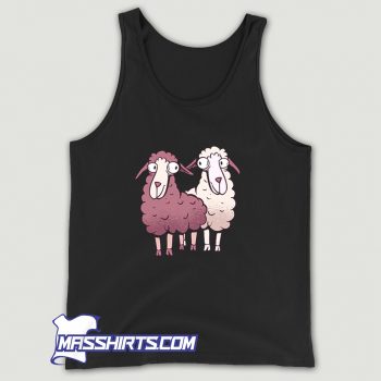 Best Sheep Cartoon Farming Tank Top