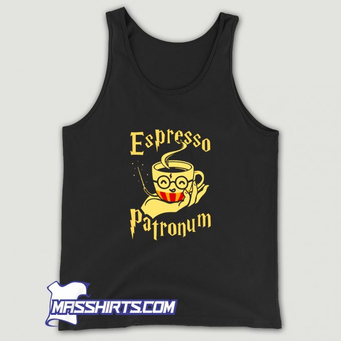 Cool Espresso Patronum Harry Potter Tank Top