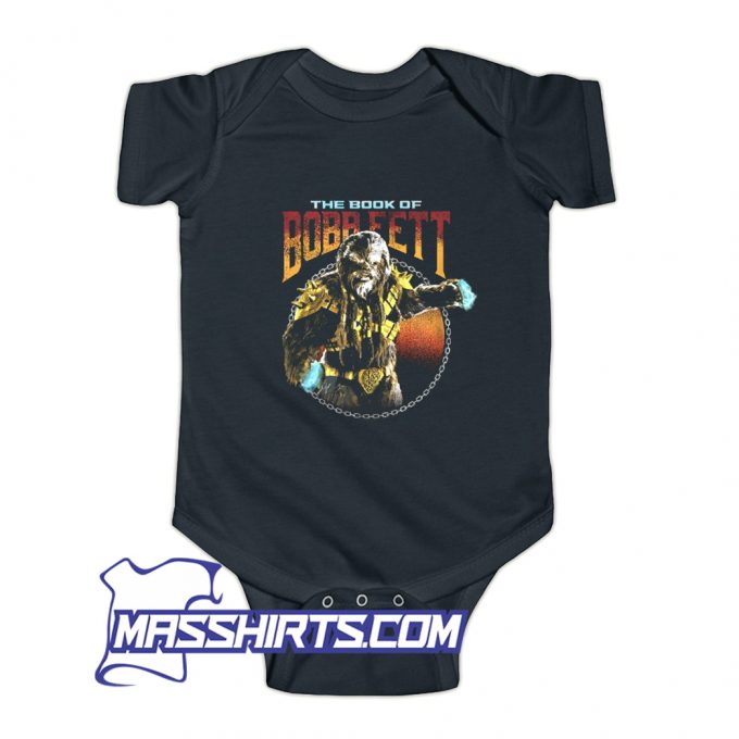 Cool Star Wars The Book Of Boba Fett Baby Onesie