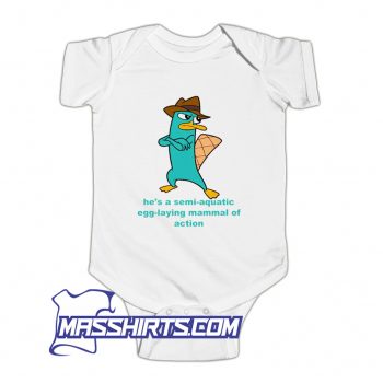 Disney Phineas And Ferb Cartoon Funny Baby Onesie