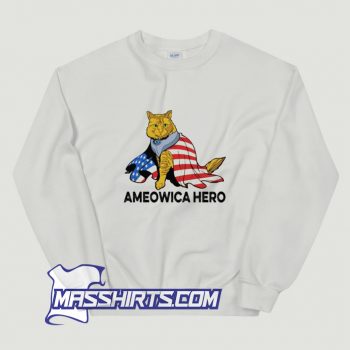 New Ameowica Hero Cat Sweatshirt