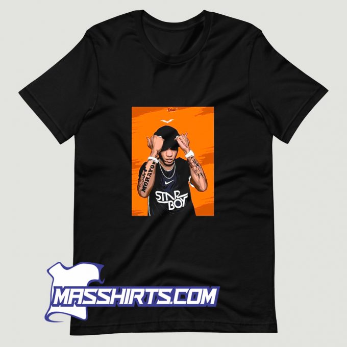 New Favourite Rapper Starboy Wizkid T Shirt Design
