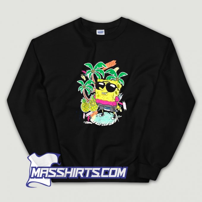 SpongeBob SquarePants Tropical Sweatshirt On Sale