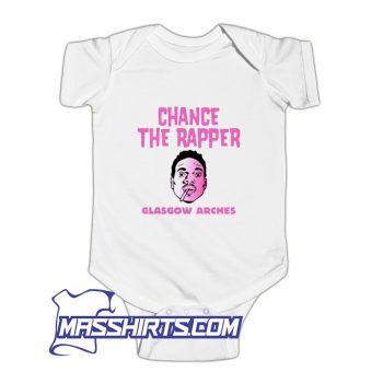 Chance The Rapper Glasgow Arches Funny Baby Onesie