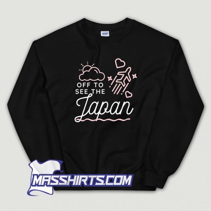 Cheap Off To See The Japan Sweatshirt
