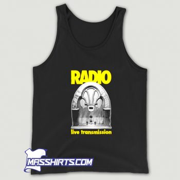 Classic Joy Division Radio Live Transmission Tank Top