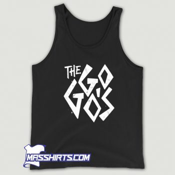 Classic The Go Gos Band Logo Tank Top
