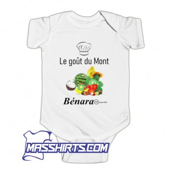 Le Gout Du Mont Benara Mayotte Baby Onesie