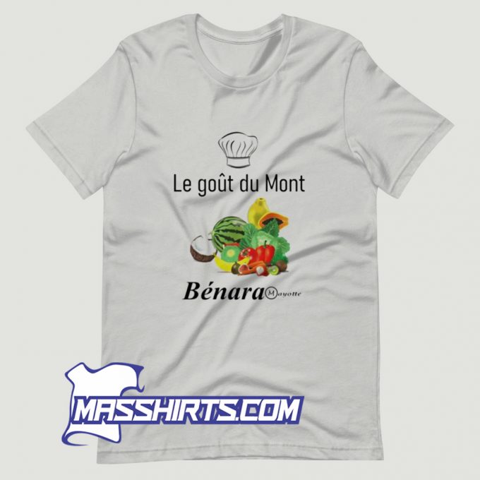 Le Gout Du Mont Benara Mayotte T Shirt Design