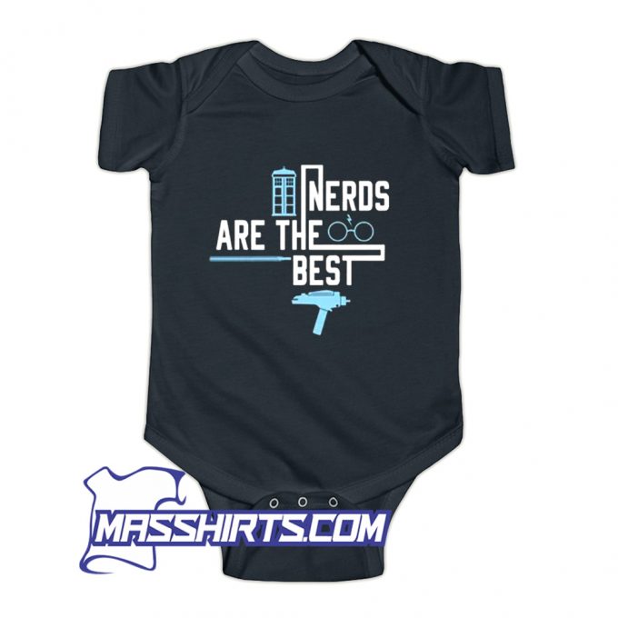 Nerds Are The Best Doctor Who Harry Potter Baby Onesie