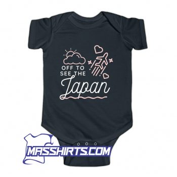 Off To See The Japan Baby Onesie