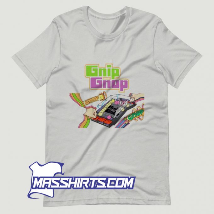 Vintage Gnip Gnop Games T Shirt Design