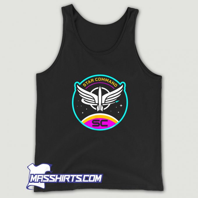 Awesome Star Command Badge Tank Top