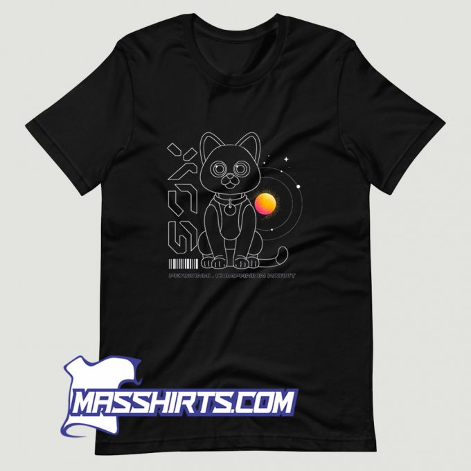 Companion Robot Cat T Shirt Design On Sale