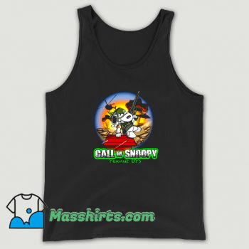 Funny Call Of Snoopy Peanut OPS2 Tank Top