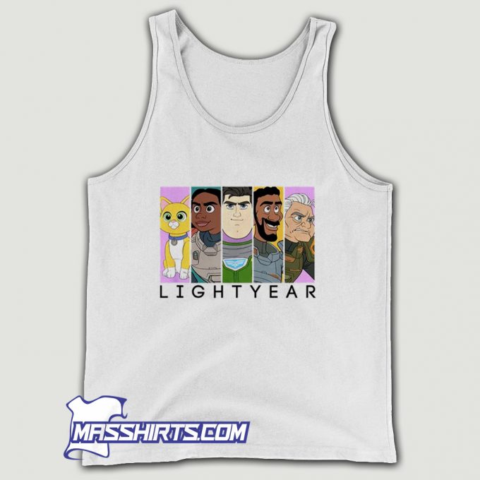 Group Panels Front Back Tank Top