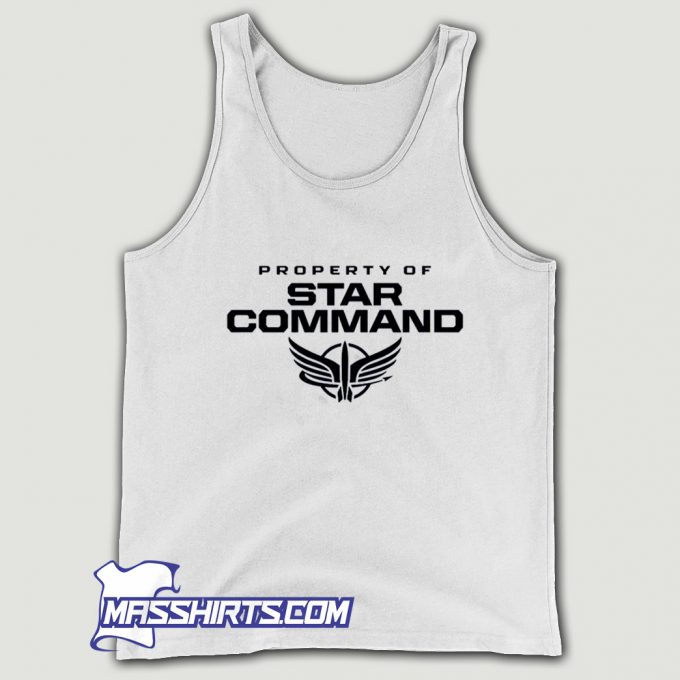 Property Of Star Command Tank Top