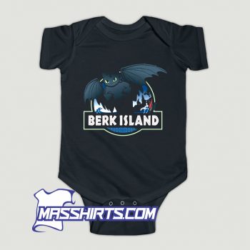 Berk Island Jurassic Park Baby Onesie