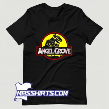 Cute Jurassic Park Angel Grove T Shirt Design